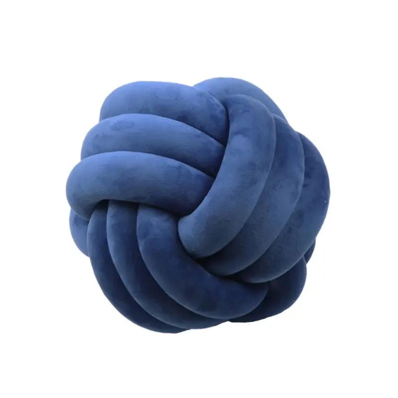 Soft Knot Ball Cushions Bed Stuffed Pillow Home Decor Cushion Ball Plush Throw Soft Knot Ball Cushions Bed Stuffed Pillow Home Decor Cushion Ball Plush Throw