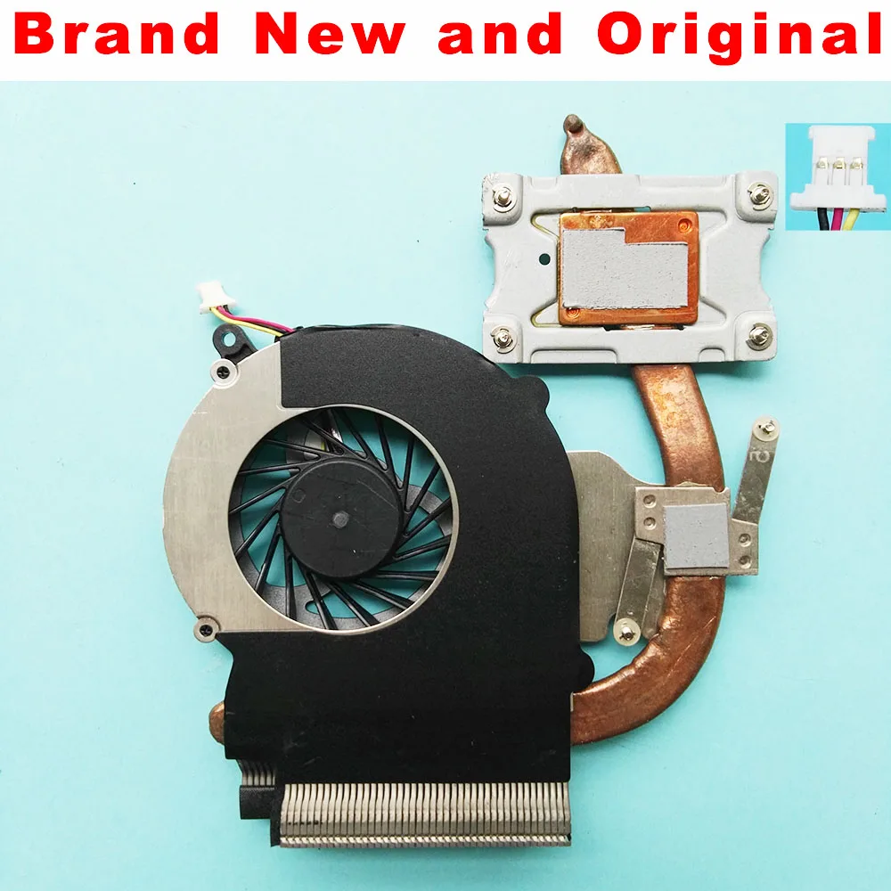 New Original radiator For HP CQ43 430 431 435 436 laptop heatsink cooling fan 646180-001 DFS551005M30T Independent video card
New Original radiator For HP CQ43 430 431 435 436 laptop heatsink cooling fan 646180-001 DFS551005M30T Independent video card