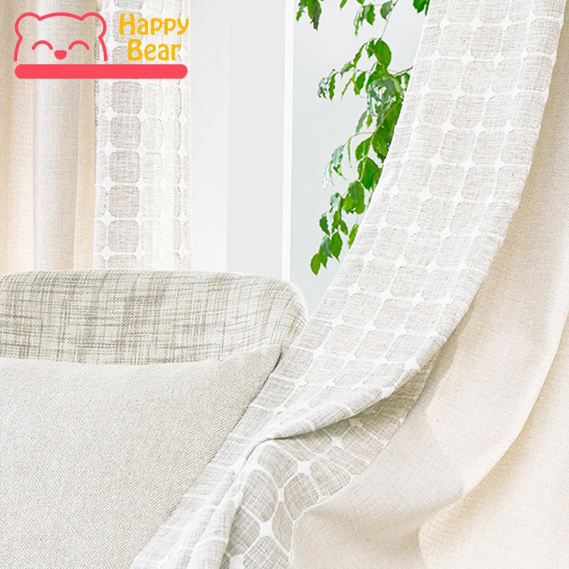 Happy Bear Curtain for Window Cotton Linen Curtain for Living Room Decorative Blackout Curtain for Bedroom Customized 250x275cm
Happy Bear Curtain for Window Cotton Linen Curtain for Living Room Decorative Blackout Curtain for Bedroom Customized 250x275cm
