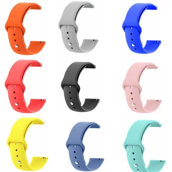 For Samsung Galaxy watch active s2 S3 bracelet live Ticwatch E pro Silicone Band amazfit 2s 1 pace bip Huawei watch GT 2 strap
For Samsung Galaxy watch active s2 S3 bracelet live Ticwatch E pro Silicone Band amazfit 2s 1 pace bip Huawei watch GT 2 strap