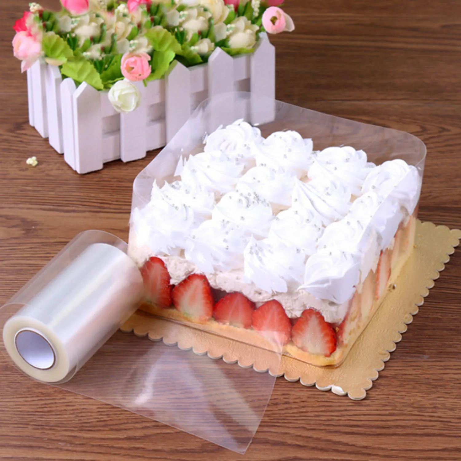Behogar 2 Rolls Clear Cake Collars Acetate Strips Sheets for Chocolate Mousse Birthday Cake Baking Decorating 8cm 10cm
Behogar 2 Rolls Clear Cake Collars Acetate Strips Sheets for Chocolate Mousse Birthday Cake Baking Decorating 8cm 10cm