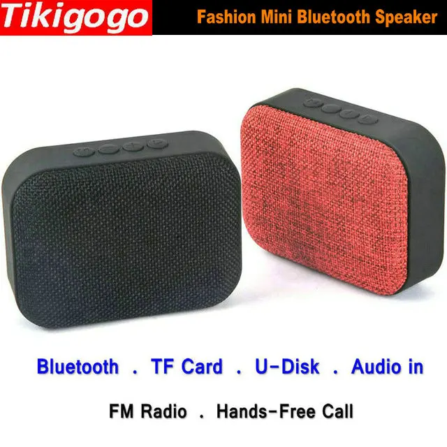 Tikigogo Nice Cloth Art Mini Portable Wireless bluetooth 4.2 Speaker Stereo Audio FM Radio TF Card MP3 Player bluetooth speaker
Tikigogo Nice Cloth Art Mini Portable Wireless bluetooth 4.2 Speaker Stereo Audio FM Radio TF Card MP3 Player bluetooth speaker