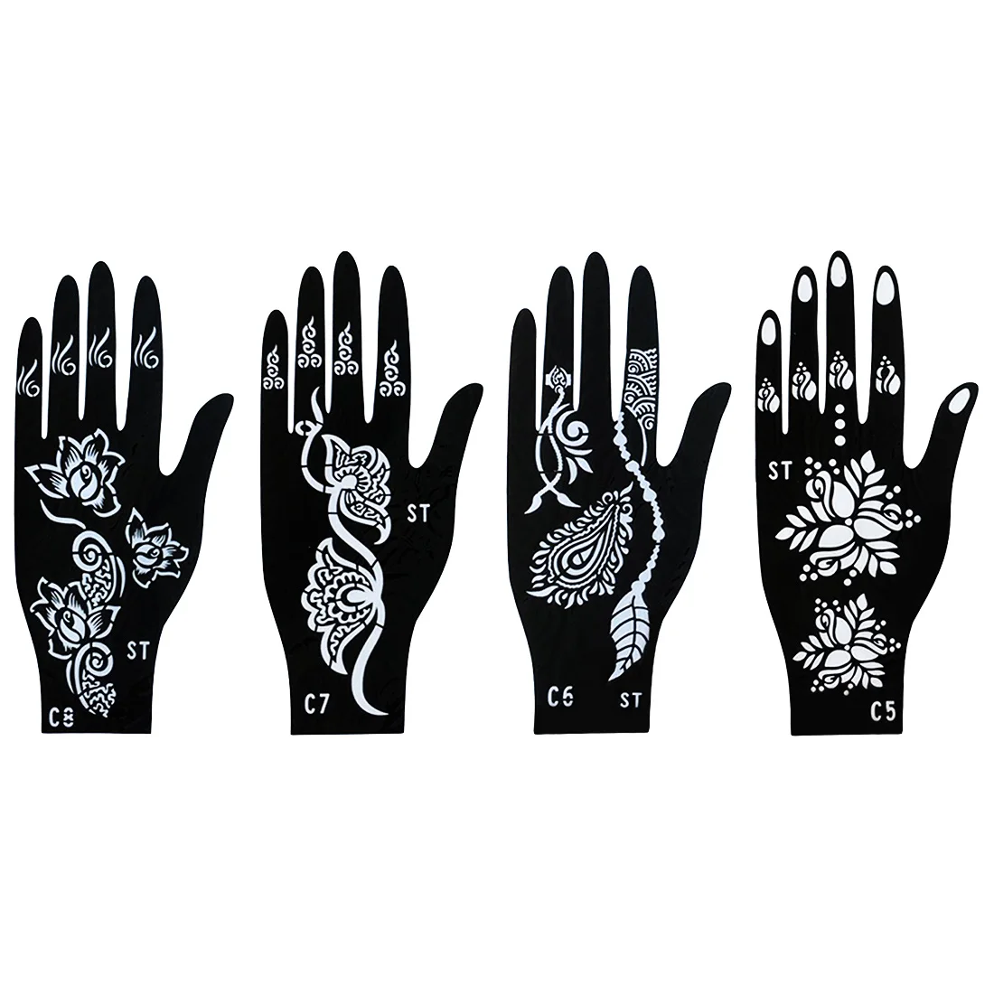 India Nepal Henna Tattoo Palm Template Flower Lace Finger Deck Mould Flash Spray Gun Female Hand Paint Mehndi Tattoo Template
India Nepal Henna Tattoo Palm Template Flower Lace Finger Deck Mould Flash Spray Gun Female Hand Paint Mehndi Tattoo Template