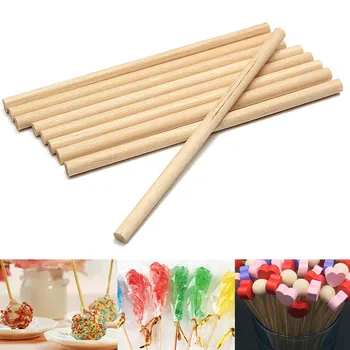 100Pcs Wooden Round Lollipops Stick Popsicle Stick Kids DIY Building Blocks Hand Crafts Home Making Art Ice Cream Cake Lolly Kit
100Pcs Wooden Round Lollipops Stick Popsicle Stick Kids DIY Building Blocks Hand Crafts Home Making Art Ice Cream Cake Lolly Kit