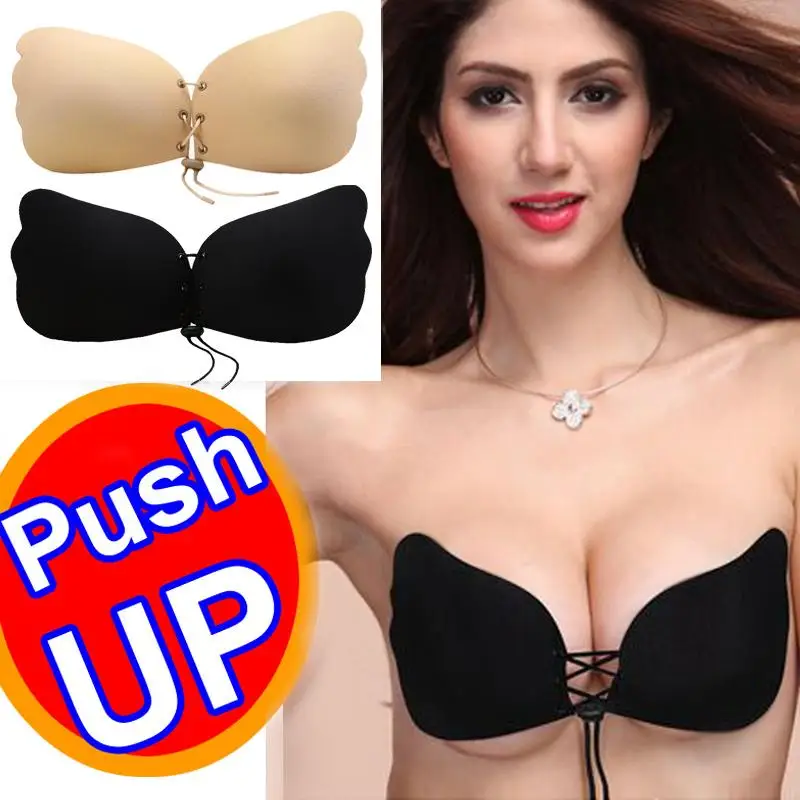Women Bras Sexy Invisible Strapless bralette brassiere Front Closure Self-Adhesive Silicone Seamless Bra Lace up Push Up Bra
Women Bras Sexy Invisible Strapless bralette brassiere Front Closure Self-Adhesive Silicone Seamless Bra Lace up Push Up Bra