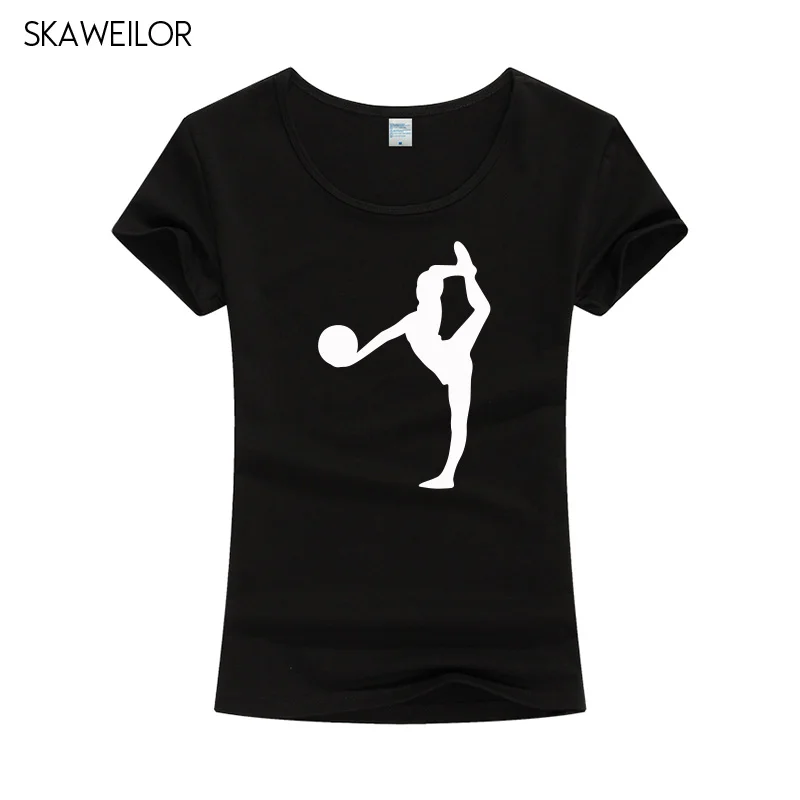 2018 Women Fashion Girl Ball Rhythmic Gymnastic Girl Design Short Sleeve T Shirt Fantastic Printed Tops Casual Tees
2018 Women Fashion Girl Ball Rhythmic Gymnastic Girl Design Short Sleeve T Shirt Fantastic Printed Tops Casual Tees