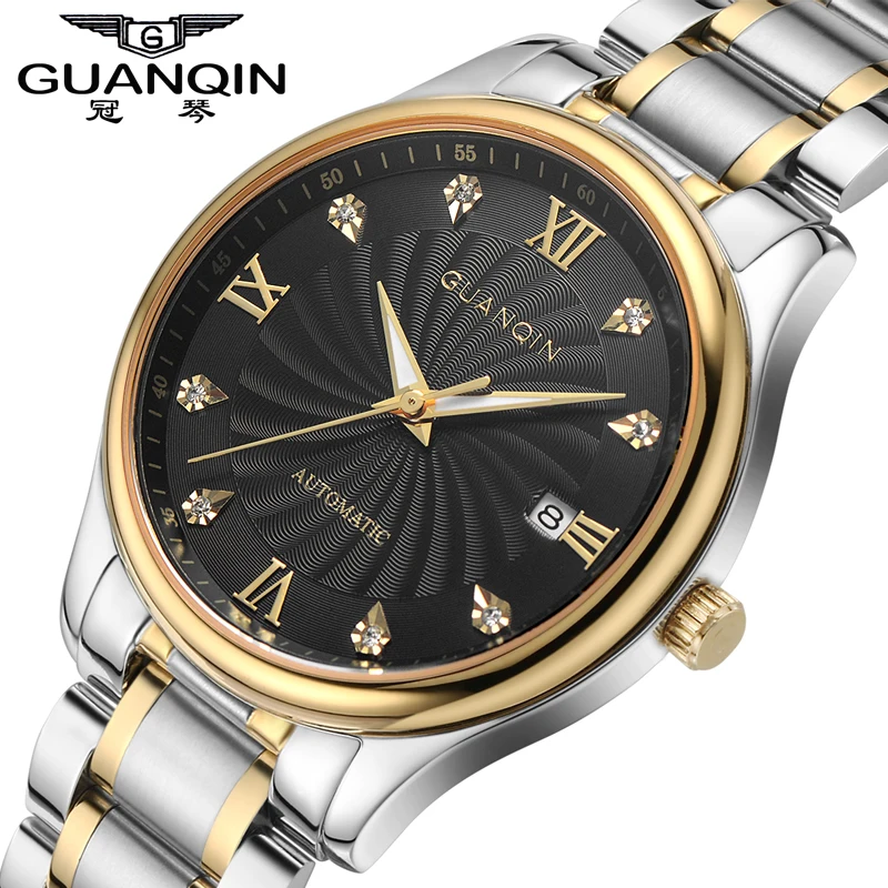 Luminous GUANQIN Mechanical Men Watches Waterproof Sapphire Casual Famous Brand Watch Watched Luxury Fashion Men Watches Clock
Luminous GUANQIN Mechanical Men Watches Waterproof Sapphire Casual Famous Brand Watch Watched Luxury Fashion Men Watches Clock