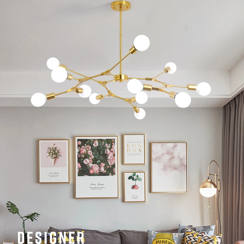 Modern LED Pendant Lights Nordic Art Restaurant Pendant Lamps 3/6/9 Light Dining-room Hanglamp Lamparas Home Decoration Lighting
Modern LED Pendant Lights Nordic Art Restaurant Pendant Lamps 3/6/9 Light Dining-room Hanglamp Lamparas Home Decoration Lighting