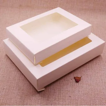 Vintage/Ivory Box Kraft paper gift box package with clear pvc window candy favors arts&krafts display package box 10pcs
Vintage/Ivory Box Kraft paper gift box package with clear pvc window candy favors arts&krafts display package box 10pcs