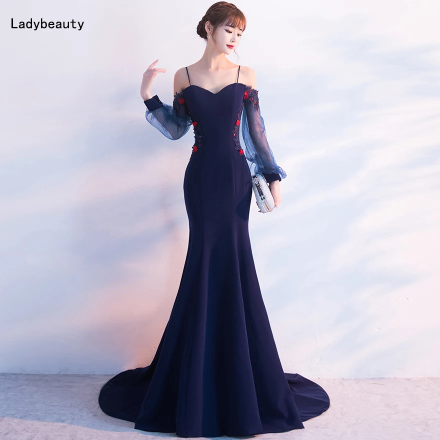 Ladybeauty 2018 Sexy Appliques Beaded Robe De Soiree Mermaid Red Long Evening Dress Backless Party Vestido De Festa
Ladybeauty 2018 Sexy Appliques Beaded Robe De Soiree Mermaid Red Long Evening Dress Backless Party Vestido De Festa