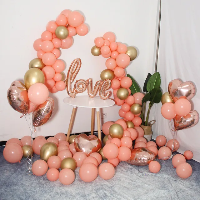 Peach Pink Gold Coral Engagement Party Background Balloon Garland Rose Gold Baby Shower Wedding Birthday Party Decoration
Peach Pink Gold Coral Engagement Party Background Balloon Garland Rose Gold Baby Shower Wedding Birthday Party Decoration