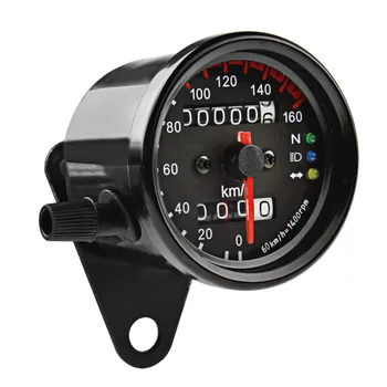 Universal LED Backlight Motorcycle Dual Odometer KM/H Speedometer Gauge Mini Retro Tachometer Autocycle Styling Accessory
Universal LED Backlight Motorcycle Dual Odometer KM/H Speedometer Gauge Mini Retro Tachometer Autocycle Styling Accessory
