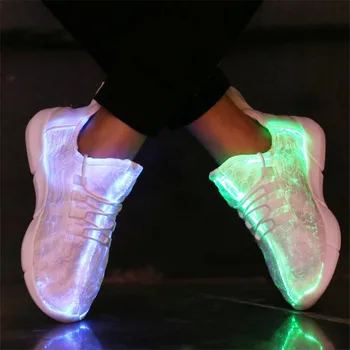 MHYONS White Glowing sneakers 7 colors kids unisex Usb Charged Flash of light up shoes boy Melbourne Shuffle Luminous sneakers
MHYONS White Glowing sneakers 7 colors kids unisex Usb Charged Flash of light up shoes boy Melbourne Shuffle Luminous sneakers