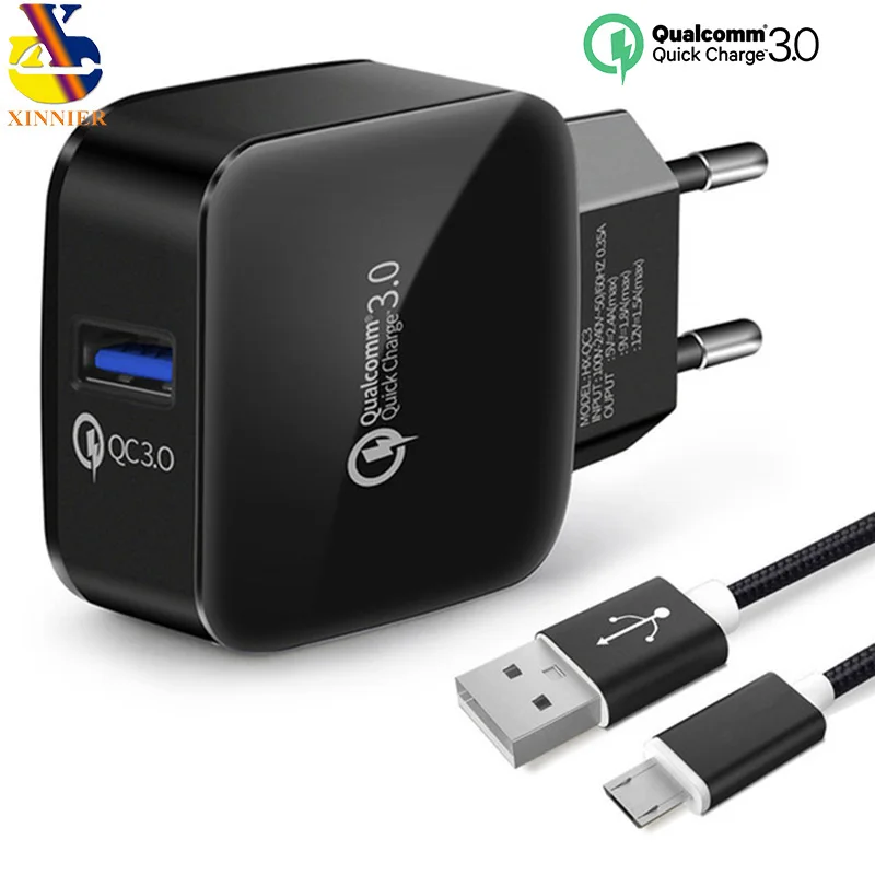 USB Fast Charger For Samsung Galaxy S8 S8+ S7 S6 Edge Quick Charge 3.0 Mobile Phone Charger for iphone X 5 6 6S Plus 7 7Plus
USB Fast Charger For Samsung Galaxy S8 S8+ S7 S6 Edge Quick Charge 3.0 Mobile Phone Charger for iphone X 5 6 6S Plus 7 7Plus