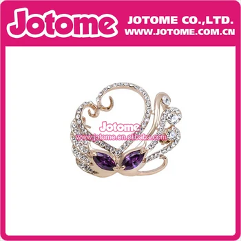 100pcs / Lot Elegant Jewelry Purple Love Heart Swan Present Brooch Mother's Pin
100pcs / Lot Elegant Jewelry Purple Love Heart Swan Present Brooch Mother's Pin