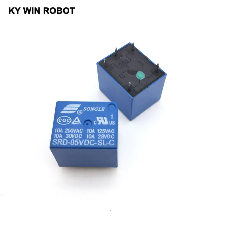 2pcs SRD-05VDC-SL-C 5VDC 10A 250 VAC Power relay PCB Type T73-5V 5 feet SRD-5VDC-SL-C 10A 125VAC
2pcs SRD-05VDC-SL-C 5VDC 10A 250 VAC Power relay PCB Type T73-5V 5 feet SRD-5VDC-SL-C 10A 125VAC