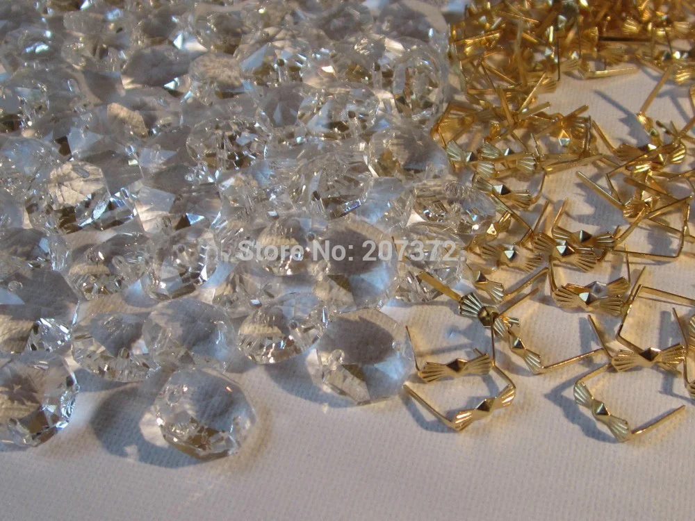 100pcs 14mm octagon crystal beads with 2 holes +100pcs 33mm metal butterfly buckles for crystal ornament droplight Free Shipping
100pcs 14mm octagon crystal beads with 2 holes +100pcs 33mm metal butterfly buckles for crystal ornament droplight Free Shipping