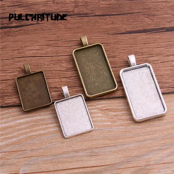 4pcs/lot two color cabochon pendant base tray blanks Inner 18*25mm jewelry rectangle bezels diy settings T6414
4pcs/lot two color cabochon pendant base tray blanks Inner 18*25mm jewelry rectangle bezels diy settings T6414