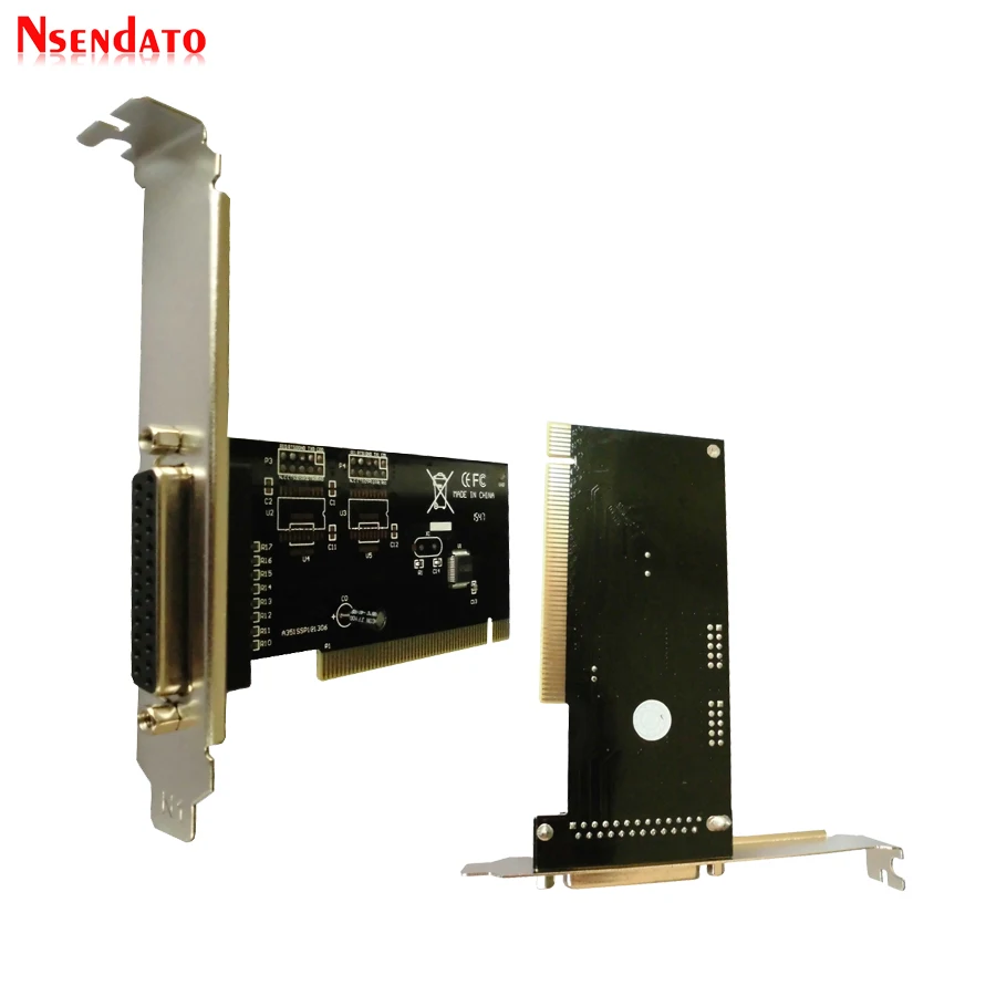 Newest IEEE 1284 Printer DB25 LPT Parallel Port to PCI Controller Card Adapter Converter with WCH CH352L Chipset
Newest IEEE 1284 Printer DB25 LPT Parallel Port to PCI Controller Card Adapter Converter with WCH CH352L Chipset