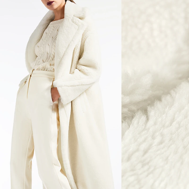 165CM Wide 550G/M Weight Thick Warm Wool Camel Wool Polyester Fabric for Winter Overcoat Outwear Jacket E856
165CM Wide 550G/M Weight Thick Warm Wool Camel Wool Polyester Fabric for Winter Overcoat Outwear Jacket E856