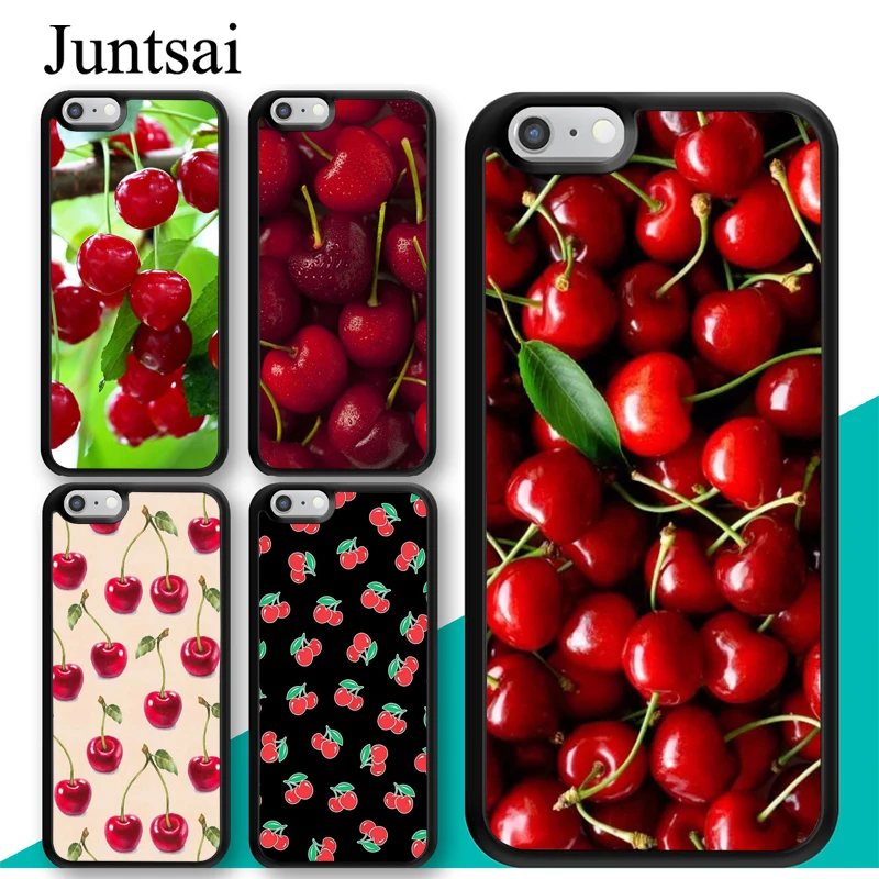 Juntsai Fruits Cherry Printed For iPhone XS MAX XR X Case TPU Back Shell For iPhone 6 6s 7 8 Plus 5 5s SE Phone Cover
Juntsai Fruits Cherry Printed For iPhone XS MAX XR X Case TPU Back Shell For iPhone 6 6s 7 8 Plus 5 5s SE Phone Cover