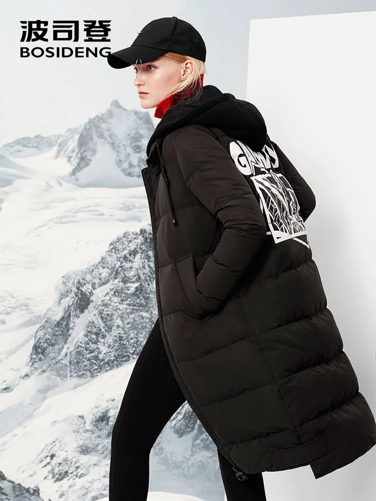 BOSIDENG X-long down parka for women thick down jacket hoodie outwear coat over-knee waterproof high quality B70142110V
BOSIDENG X-long down parka for women thick down jacket hoodie outwear coat over-knee waterproof high quality B70142110V