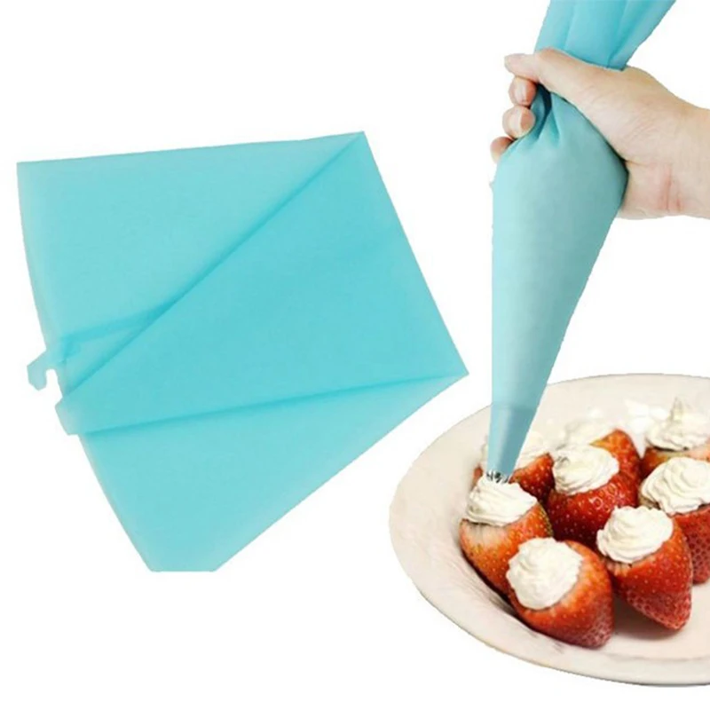 Silicone Portable 30cm Length Reusable Icing Piping Cream Pastry Bag Cake DIY Decorating Tool Kitchen Cooking Accessories
Silicone Portable 30cm Length Reusable Icing Piping Cream Pastry Bag Cake DIY Decorating Tool Kitchen Cooking Accessories