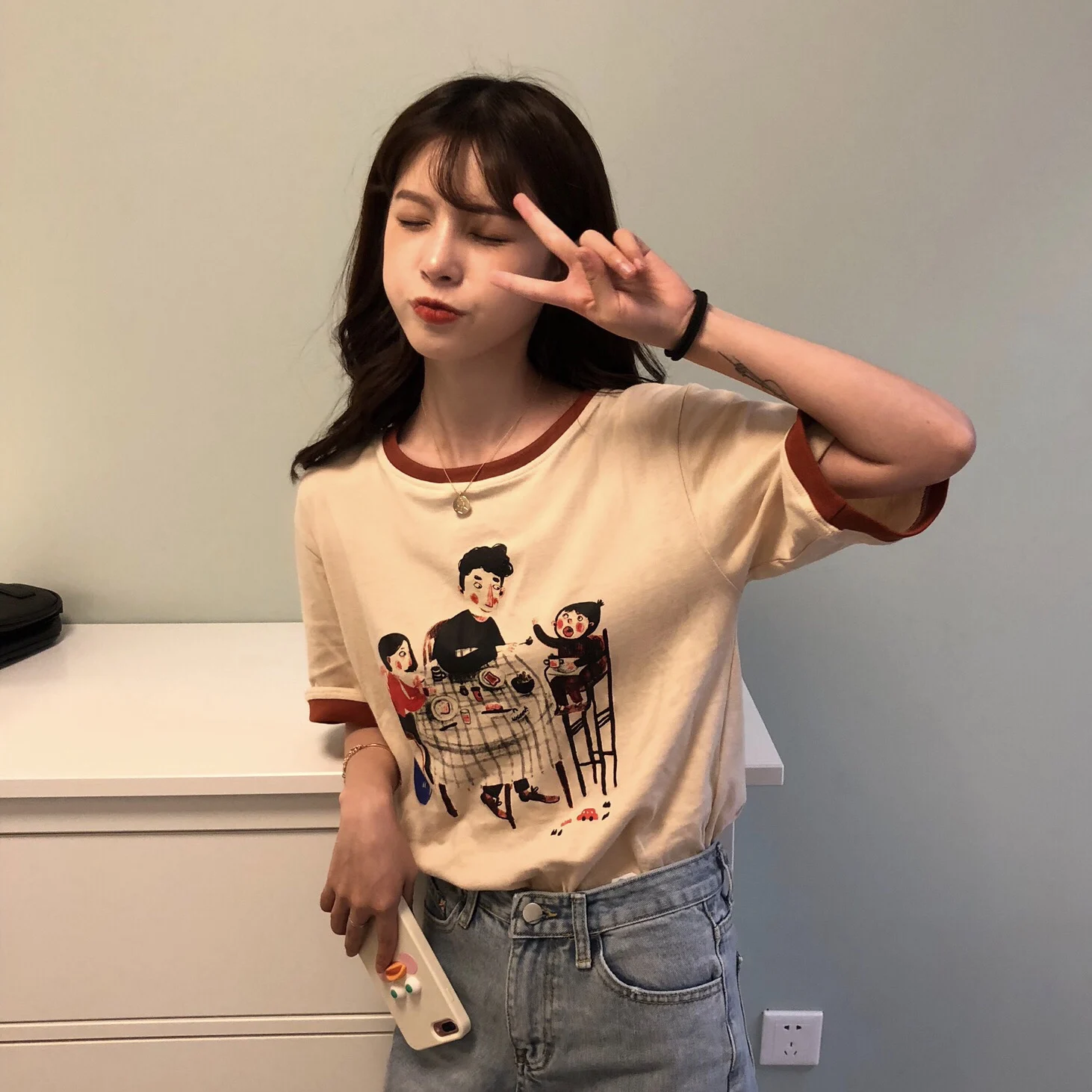 Cheap wholesale 2019 new Spring Summer Hot selling women's fashion casual t shirt lady beautiful nice Tops MW215
Cheap wholesale 2019 new Spring Summer Hot selling women's fashion casual t shirt lady beautiful nice Tops MW215