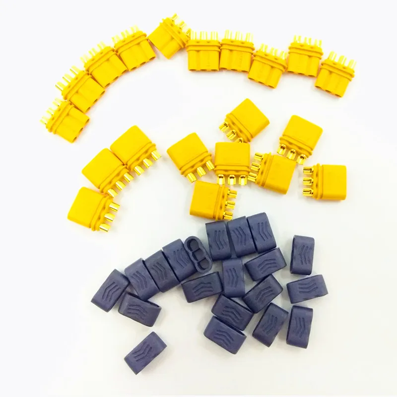 Amass MR30 Male Female Connector Lipo battery Plug with Sheath for RC Multicopter Airplane 10 Pairs
Amass MR30 Male Female Connector Lipo battery Plug with Sheath for RC Multicopter Airplane 10 Pairs