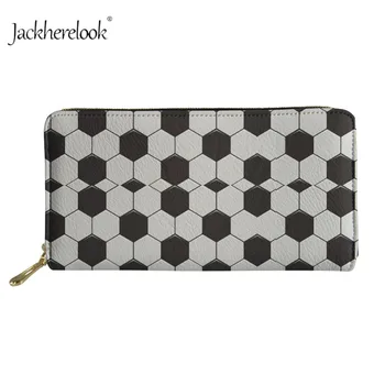 Jackherelook Women Wallets Handbags Lady Moneybags Card ID Holders Black and White Style Soccer Basketball Print Clutch Purse
Jackherelook Women Wallets Handbags Lady Moneybags Card ID Holders Black and White Style Soccer Basketball Print Clutch Purse