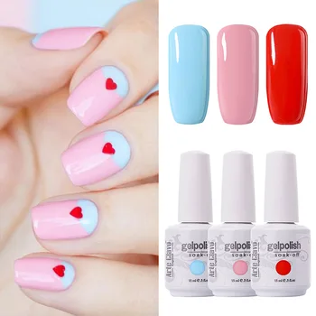 15ml Arte Clavo Long lasting Gel Lacquer Nail Polish Soak Off Color Set 3Pcs/lot Color UV/Led Nail Paint Gel Polish
15ml Arte Clavo Long lasting Gel Lacquer Nail Polish Soak Off Color Set 3Pcs/lot Color UV/Led Nail Paint Gel Polish