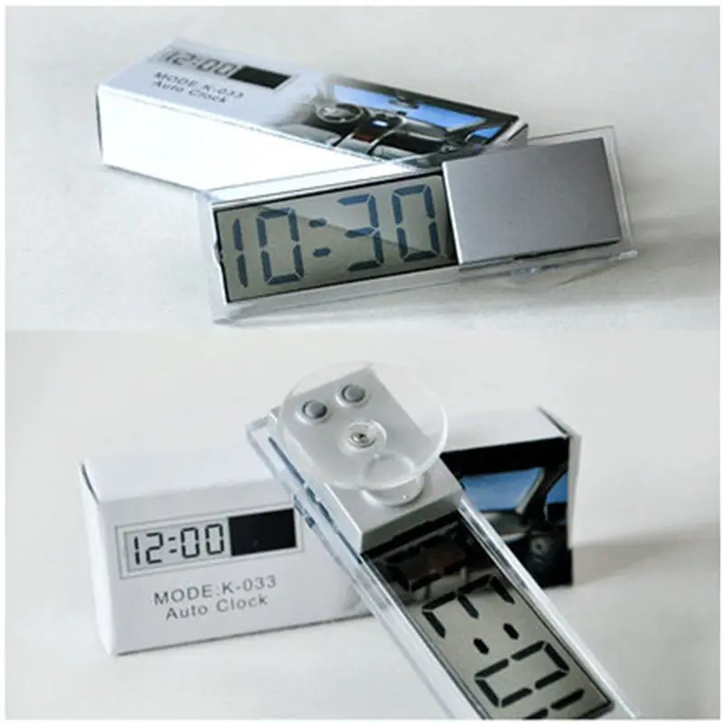 1 pcs Mini Ornaments Durable Digital LCD Display Car Electronic Clock With Sucker Cool Home Car Supplies Tools Accessories
1 pcs Mini Ornaments Durable Digital LCD Display Car Electronic Clock With Sucker Cool Home Car Supplies Tools Accessories