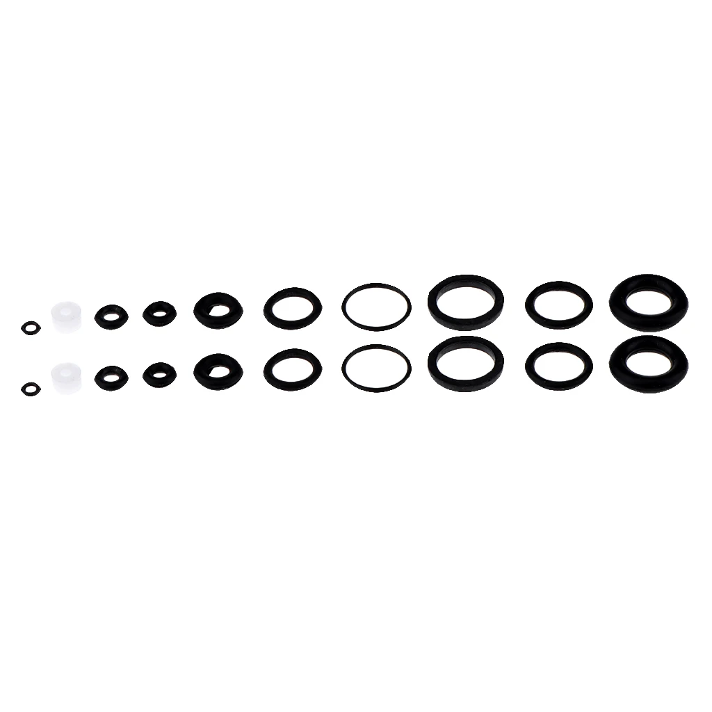 Черные резиновые уплотнительные кольца 2 комплекта подходит для аэрографа