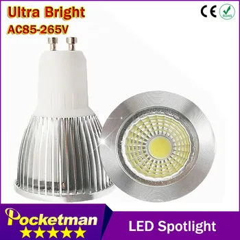 GU10 LED Bulb Super Bright 3W 5W 7W GU10 Led COB Spotlights 110V 220V Dimmable LED Lamp Warm/Cool White Free shipping
GU10 LED Bulb Super Bright 3W 5W 7W GU10 Led COB Spotlights 110V 220V Dimmable LED Lamp Warm/Cool White Free shipping