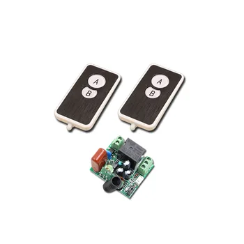 Low Price AC220V Mini Size RF Wireless Remote Control Switch System 2Transmitter & 1Receiver Relay Receiver 315/433mhz
Low Price AC220V Mini Size RF Wireless Remote Control Switch System 2Transmitter & 1Receiver Relay Receiver 315/433mhz