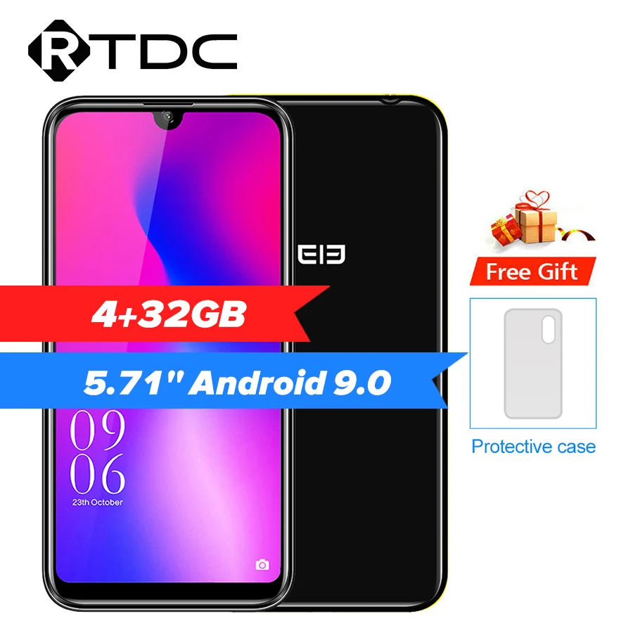 Elephone A6 Mini MT6761 Quad Core Cell Phone HD+Screen 5.71'' Android 9.0 Smartphone 4GB RAM 32GB ROM 16MP 4G Mobile Phone
Elephone A6 Mini MT6761 Quad Core Cell Phone HD+Screen 5.71'' Android 9.0 Smartphone 4GB RAM 32GB ROM 16MP 4G Mobile Phone