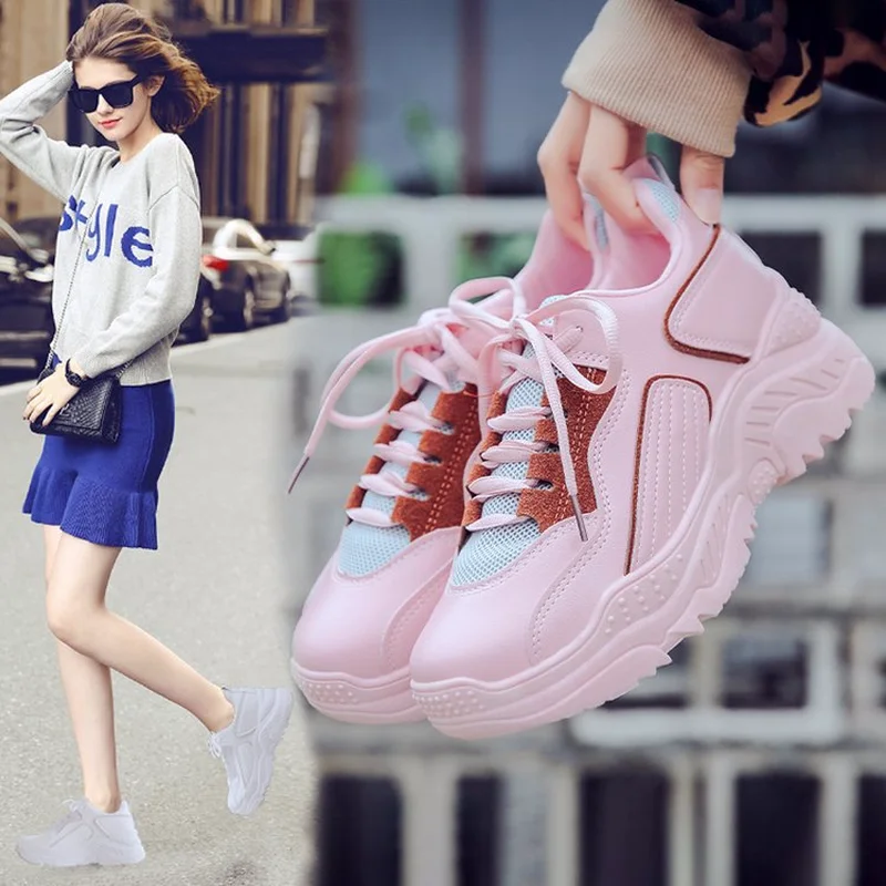 New Arrived Women's Vulcanized Shoes Fashion Tenis Feminino Breathable Mesh Shoes Woman Casual Shoes Women chunky Sneakers Y1-02
New Arrived Women's Vulcanized Shoes Fashion Tenis Feminino Breathable Mesh Shoes Woman Casual Shoes Women chunky Sneakers Y1-02