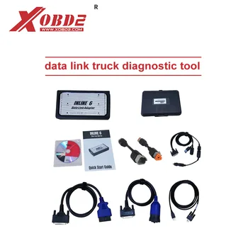 INLINE 6 Data Link Adapter Heavy Duty Diagnostic Tool Scanner Full 8 cable Truck Diagnostic interface inline6
INLINE 6 Data Link Adapter Heavy Duty Diagnostic Tool Scanner Full 8 cable Truck Diagnostic interface inline6