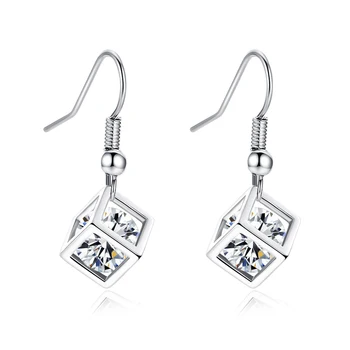 High quality Silver Earrings for women silver color simple Fashion sterling silver earrings BNEYKVXV
High quality Silver Earrings for women silver color simple Fashion sterling silver earrings BNEYKVXV