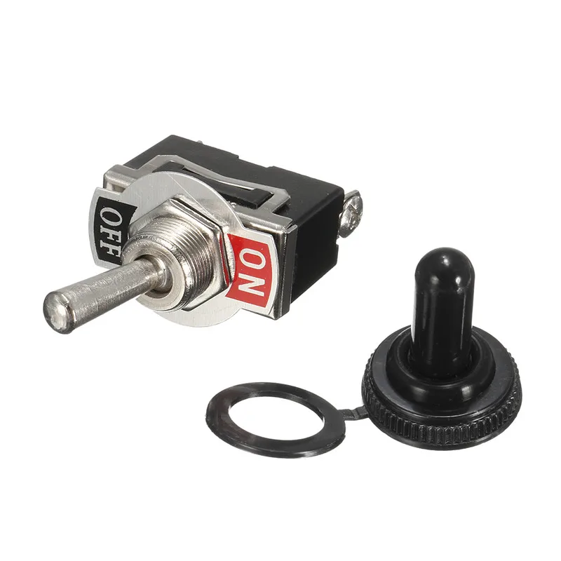 1PC 12V-24V Heavy On Off Mini Small Car Light SPST Toggle Switch Rocker Switch Miniature With Waterproof Cover
1PC 12V-24V Heavy On Off Mini Small Car Light SPST Toggle Switch Rocker Switch Miniature With Waterproof Cover