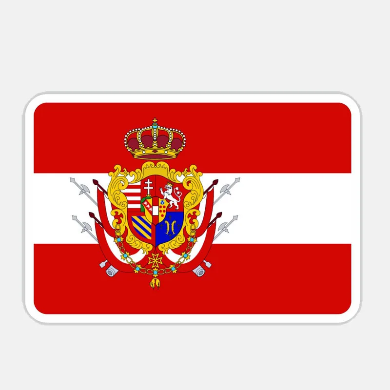 YJZT 13.4CM*8.9CM Grand Duchy of Tuscany Flag Helmet Car Sticker Window Decal 6-2703 
YJZT 13.4CM*8.9CM Grand Duchy of Tuscany Flag Helmet Car Sticker Window Decal 6-2703