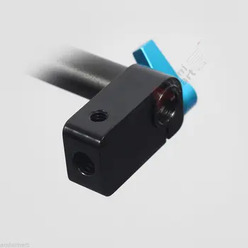 1/4" 3/8" Thread Single Rod Clamp RailBlock fr 15mm Support Rail System DSLR Rig
1/4" 3/8" Thread Single Rod Clamp RailBlock fr 15mm Support Rail System DSLR Rig
