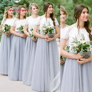 Bridesmaids Dresses For Women O Neck Floor Length Cheap Bridesmaid Dress With Lace And With Sleeve Braidmaid Dresses
Bridesmaids Dresses For Women O Neck Floor Length Cheap Bridesmaid Dress With Lace And With Sleeve Braidmaid Dresses