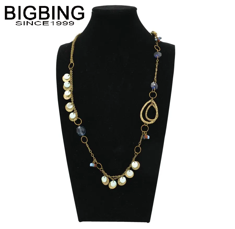 T007 BIGBING fashion jewelry Golden chain tassel shell fashion necklace chains women jewelry necklace high quality
T007 BIGBING fashion jewelry Golden chain tassel shell fashion necklace chains women jewelry necklace high quality
