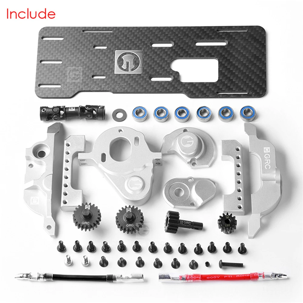 Pre-gear Box Front Electric Motor Kit for 1/10 TRX4 RC Crawler Car T4 Front-mounted Simulation V8 engine RC Car Upgrade Parts
Pre-gear Box Front Electric Motor Kit for 1/10 TRX4 RC Crawler Car T4 Front-mounted Simulation V8 engine RC Car Upgrade Parts