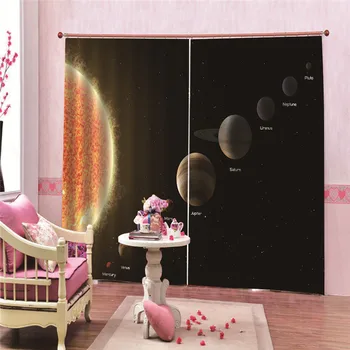 Nine planets Curtain Luxury Blackout 3D Window For Living Room Bedroom Drapes Cortina Rideaux Customized size Cushions cover
Nine planets Curtain Luxury Blackout 3D Window For Living Room Bedroom Drapes Cortina Rideaux Customized size Cushions cover