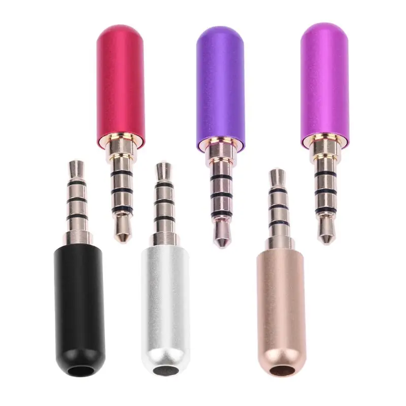 Mini Aluminum Shell Jack 3.5MM 4 Ports Plug Wire Connector Audio Stereo Adapter for DIY Earphone Repairing Devices
Mini Aluminum Shell Jack 3.5MM 4 Ports Plug Wire Connector Audio Stereo Adapter for DIY Earphone Repairing Devices