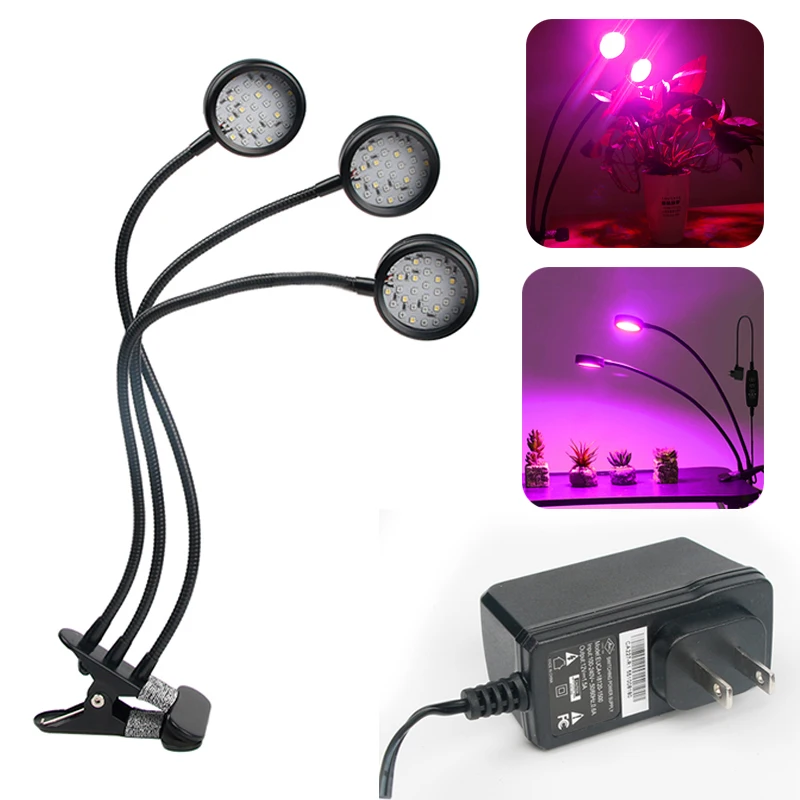 LED Grow Light 18W 12V Phyto Lamp For Plants Fitolampy For Seedlings Full Spectrum Timer With Controller Plug Indoor Desk Plants
LED Grow Light 18W 12V Phyto Lamp For Plants Fitolampy For Seedlings Full Spectrum Timer With Controller Plug Indoor Desk Plants