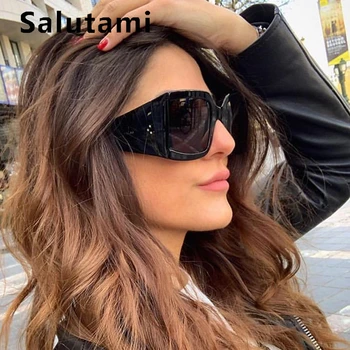 Three Rivet Wide Leg Square Sunglasses Women Luxury Brand Vintage Sun Glasses Ladies Black Oversize Eyewear Men Oculos Feminino
Three Rivet Wide Leg Square Sunglasses Women Luxury Brand Vintage Sun Glasses Ladies Black Oversize Eyewear Men Oculos Feminino
