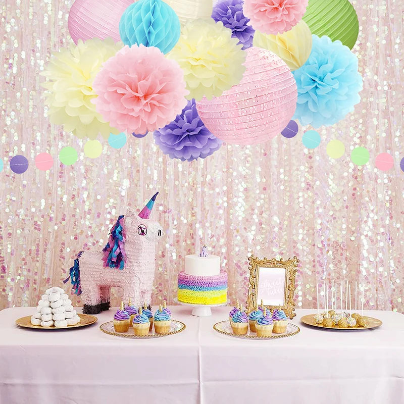 Nicro 15pcs/set Party Decoration Macaron Cream Color Hanging Paper Honeycomb Flower Lantern Garland for Wedding Birthday Kids
Nicro 15pcs/set Party Decoration Macaron Cream Color Hanging Paper Honeycomb Flower Lantern Garland for Wedding Birthday Kids